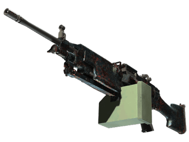StatTrak™ M249 | Magma (Battle-Scarred)
