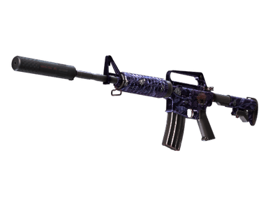 StatTrak™ M4A1-S | Black Lotus (Well-Worn)