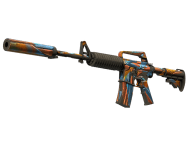 StatTrak™ M4A1-S | Leaded Glass (Battle-Scarred)