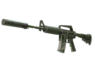 M4A1-S | Moss Quartz (Battle-Scarred)