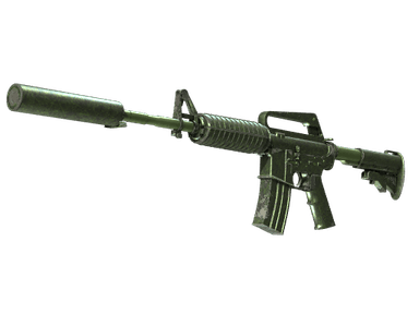 M4A1-S | Moss Quartz (Well-Worn)