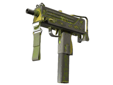 MAC-10 | Acid Hex (Battle-Scarred)