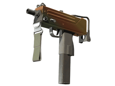 Souvenir MAC-10 | Amber Fade (Minimal Wear)
