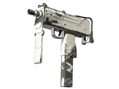 MAC-10 | Snow Splash (Well-Worn)