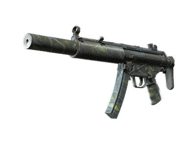 MP5-SD | Lime Hex (Well-Worn)