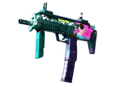 StatTrak™ MP7 | Smoking Kills (Field-Tested)
