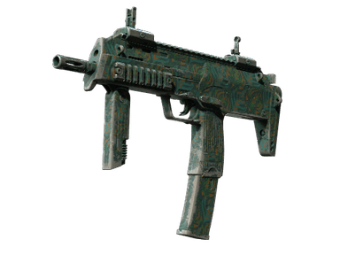 MP7 | Teal Blossom (Field-Tested)