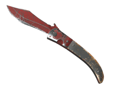 ★ Navaja Knife | Crimson Web (Battle-Scarred)