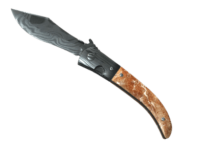 ★ Navaja Knife | Damascus Steel (Battle-Scarred)