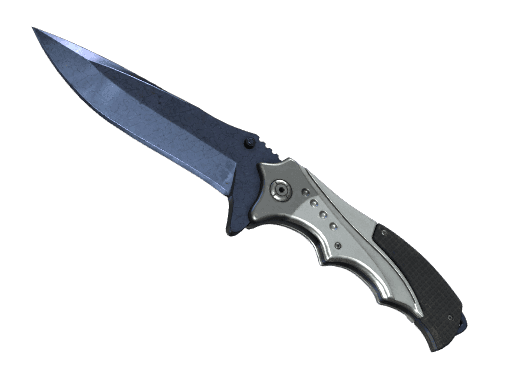 ★ Nomad Knife | Blue Steel (Battle-Scarred)