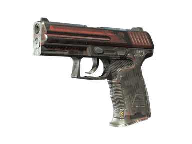 StatTrak™ P2000 | Urban Hazard (Battle-Scarred)