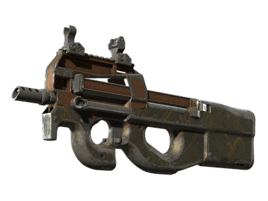 Souvenir P90 | Ancient Earth (Battle-Scarred)