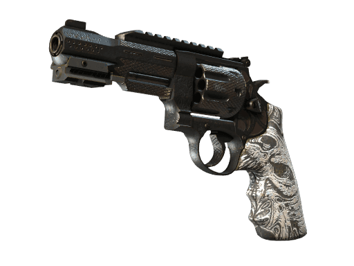 StatTrak™ R8 Revolver | Bone Forged (Minimal Wear)