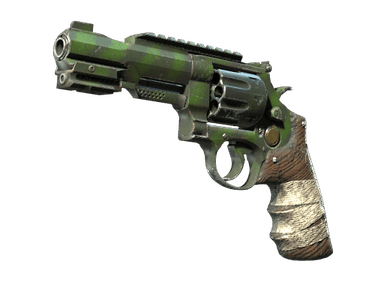 StatTrak™ R8 Revolver | Survivalist (Well-Worn)