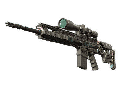 SCAR-20 | Caged (Well-Worn)