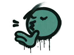 Sealed Graffiti | Chef Kiss (Frog Green)