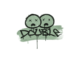 Sealed Graffiti | Double (Cash Green)