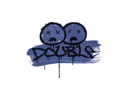 Sealed Graffiti | Double (SWAT Blue)