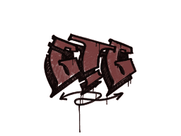 Sealed Graffiti | GTG (Brick Red)