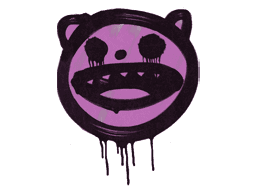 Sealed Graffiti | Happy Cat (Bazooka Pink)