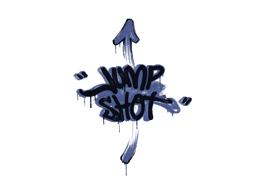 Sealed Graffiti | Jump Shot (SWAT Blue)