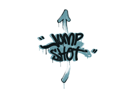 Sealed Graffiti | Jump Shot (Wire Blue)