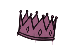 Sealed Graffiti | King Me (Princess Pink)