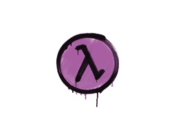 Sealed Graffiti | Lambda (Bazooka Pink)