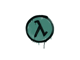 Sealed Graffiti | Lambda (Frog Green)