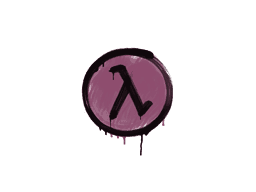 Sealed Graffiti | Lambda (Princess Pink)