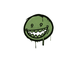 Sealed Graffiti | Mr. Teeth (Battle Green)