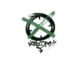 Sealed Graffiti | Noscope (Jungle Green)