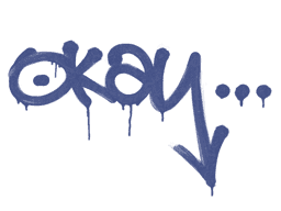 Sealed Graffiti | Okay (SWAT Blue)