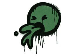 Sealed Graffiti | Puke (Jungle Green)