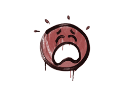 Sealed Graffiti | QQ (Blood Red)