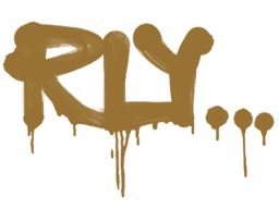 Sealed Graffiti | Rly (Desert Amber)