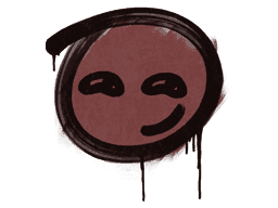 Sealed Graffiti | Smirk (Brick Red)