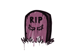 Sealed Graffiti | Tombstone (Princess Pink)