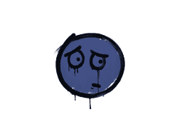 Sealed Graffiti | Worry (SWAT Blue)