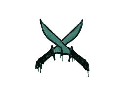 Sealed Graffiti | X-Knives (Frog Green)