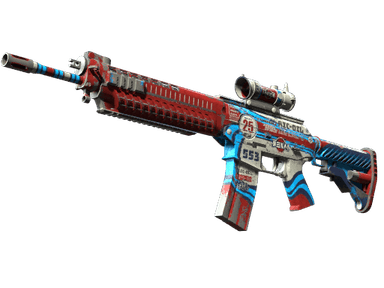 Souvenir SG 553 | Integrale (Battle-Scarred)