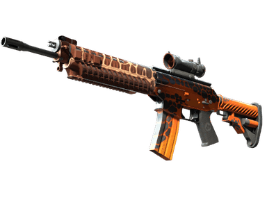 StatTrak™ SG 553 | Tiger Moth (Factory New)