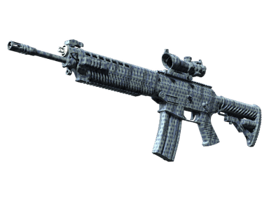 Souvenir SG 553 | Waves Perforated (Minimal Wear)