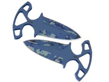 ★ StatTrak™ Shadow Daggers | Bright Water (Minimal Wear)