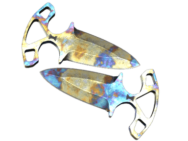 ★ Shadow Daggers | Case Hardened (Battle-Scarred)