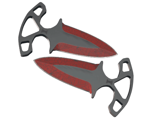 ★ Shadow Daggers | Crimson Web (Minimal Wear)