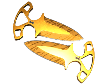 ★ StatTrak™ Shadow Daggers | Tiger Tooth (Factory New)