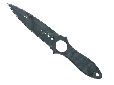 ★ Skeleton Knife | Night Stripe (Battle-Scarred)