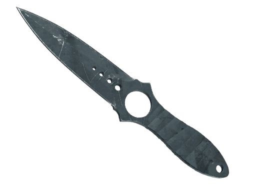 ★ Skeleton Knife | Night Stripe (Battle-Scarred)