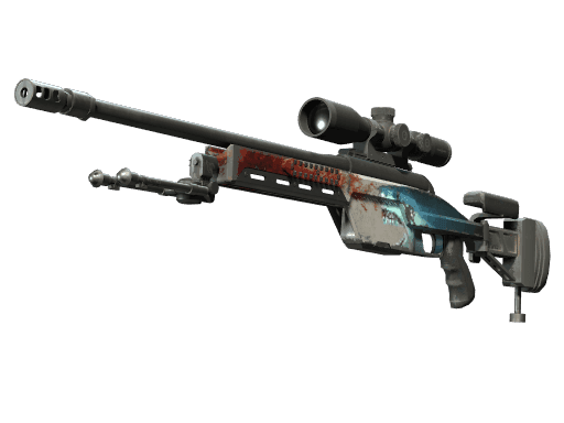 StatTrak™ SSG 08 | Blood in the Water (Field-Tested)